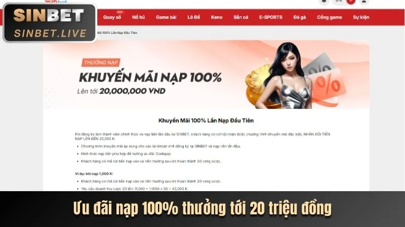 Các chương trình khuyến mãi MWC77
